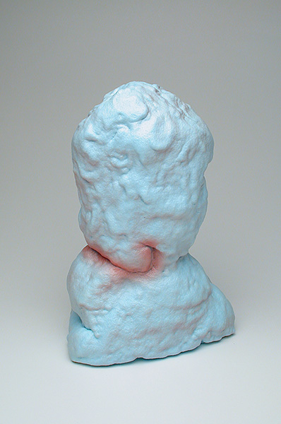 No Idea, 2004 | ceramic and nail polish, 5 × 6 × 9 inches