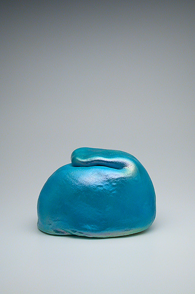Flap, Jack., 2004 | ceramic and nail polish, 7 × 6 × 5 inches