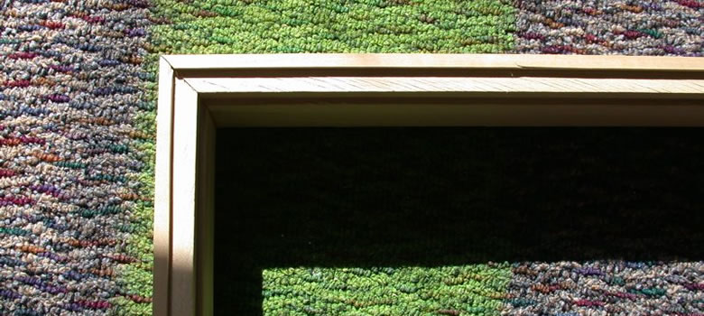 Detail of the frame