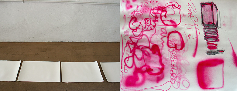 Gessoed Paper / Airbrush Blotter